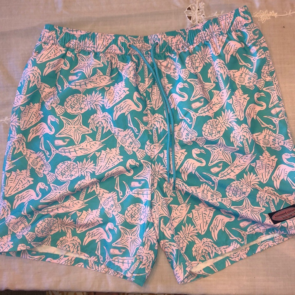 Vineyard Vines Chappy Trunk-island Icon Swim Short